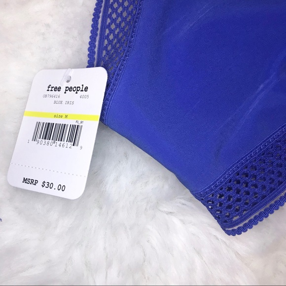 NWT• Free People Blue Iris Layla Bralette - Picture 5 of 8
